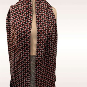 Men’s 100% silk scarf